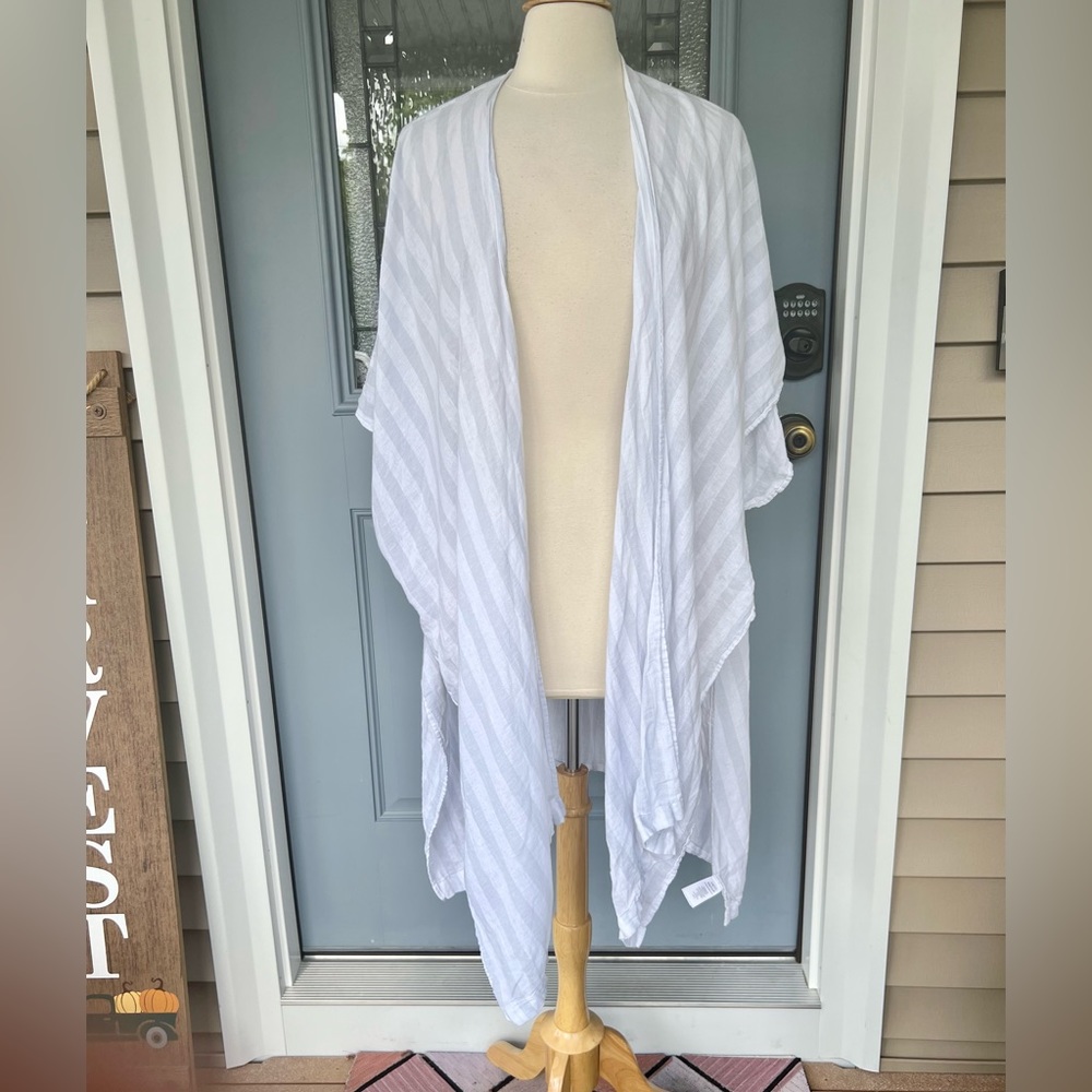 Cynthia Rowley Striped Kimono Cover-up